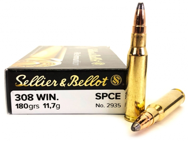 Sellier-Bellot, 308 WIN, SPCE, 180 grs