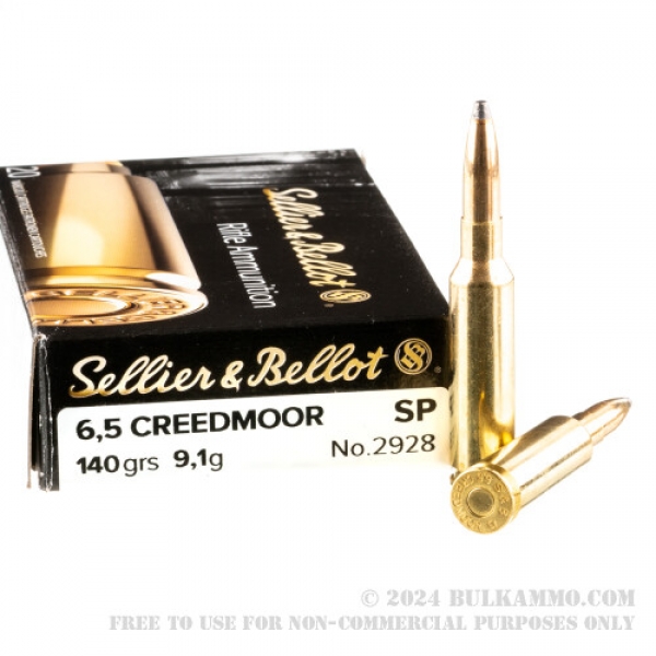 Sellier-Bellot, 6,5 CREEDMOOR, SP, 140 grs