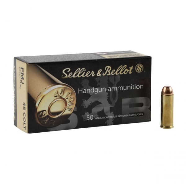 Sellier-Bellot, 45 COLT, FMJ, 230 grs