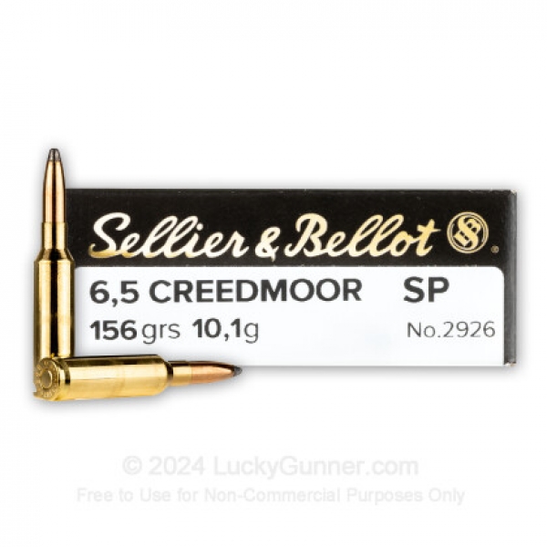 Sellier-Bellot, 6,5 CREEDMOOR, SP, 156 grs