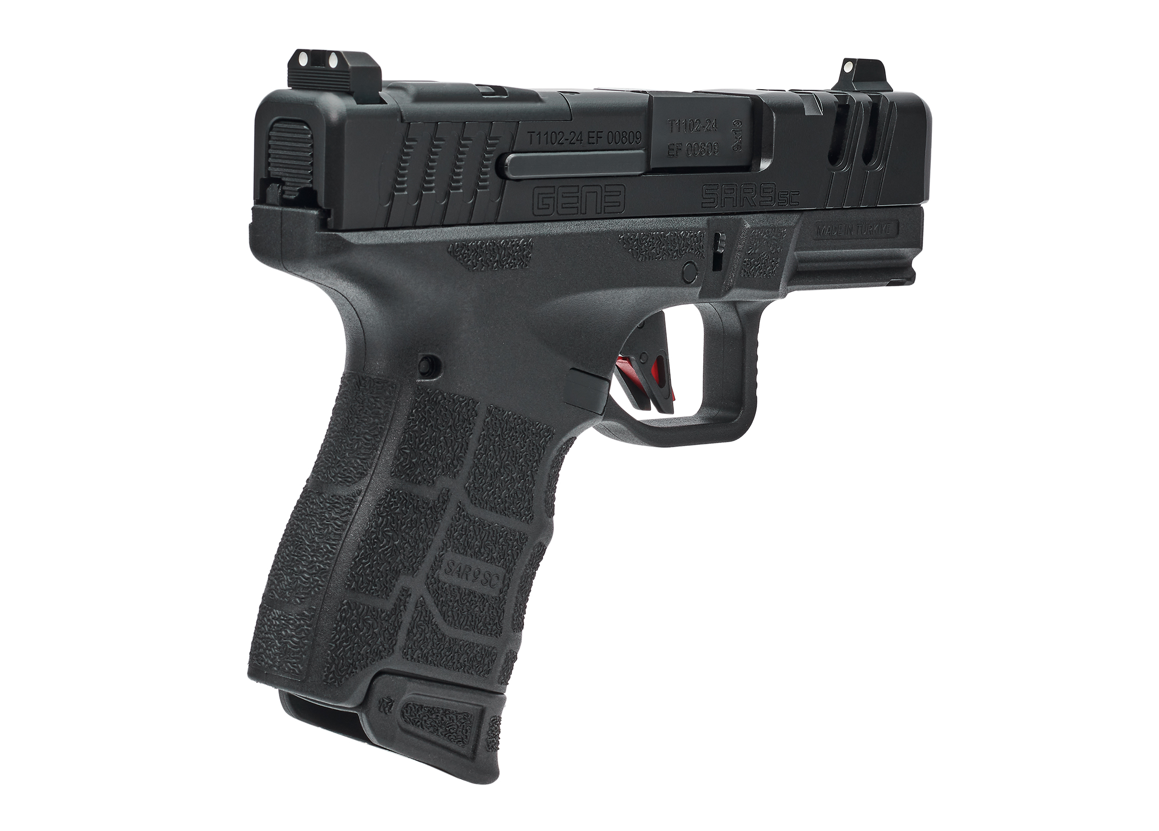 SARSILMAZ SAR9 SC GEN3 BLACK  9x19mm